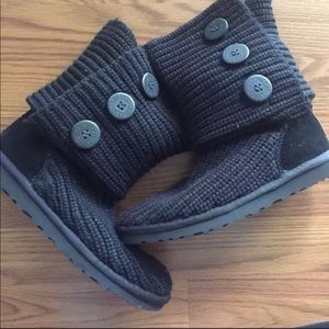 Knitted UGG Boots size 6